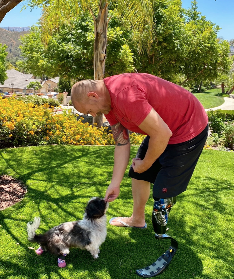 Amputee Detective Adopts Double-Amputee Dog